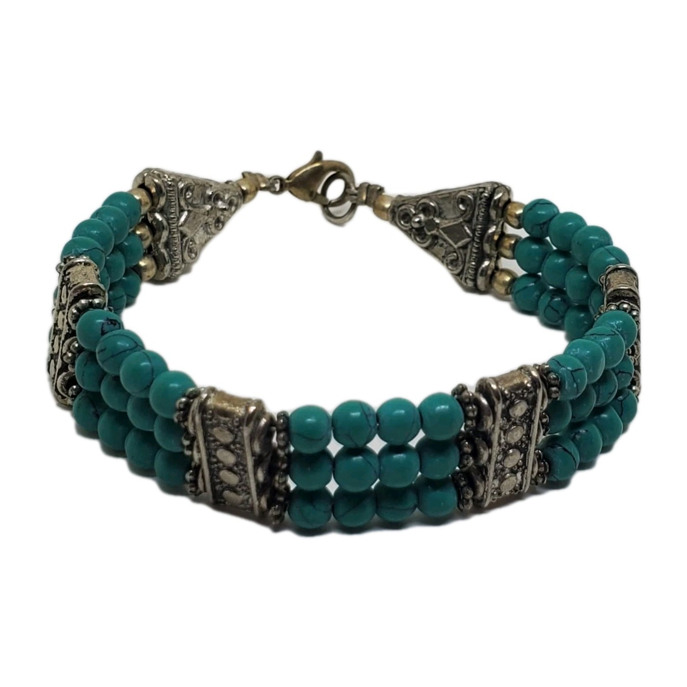 Turquoise Beads Bracelet Fashion Jewelry