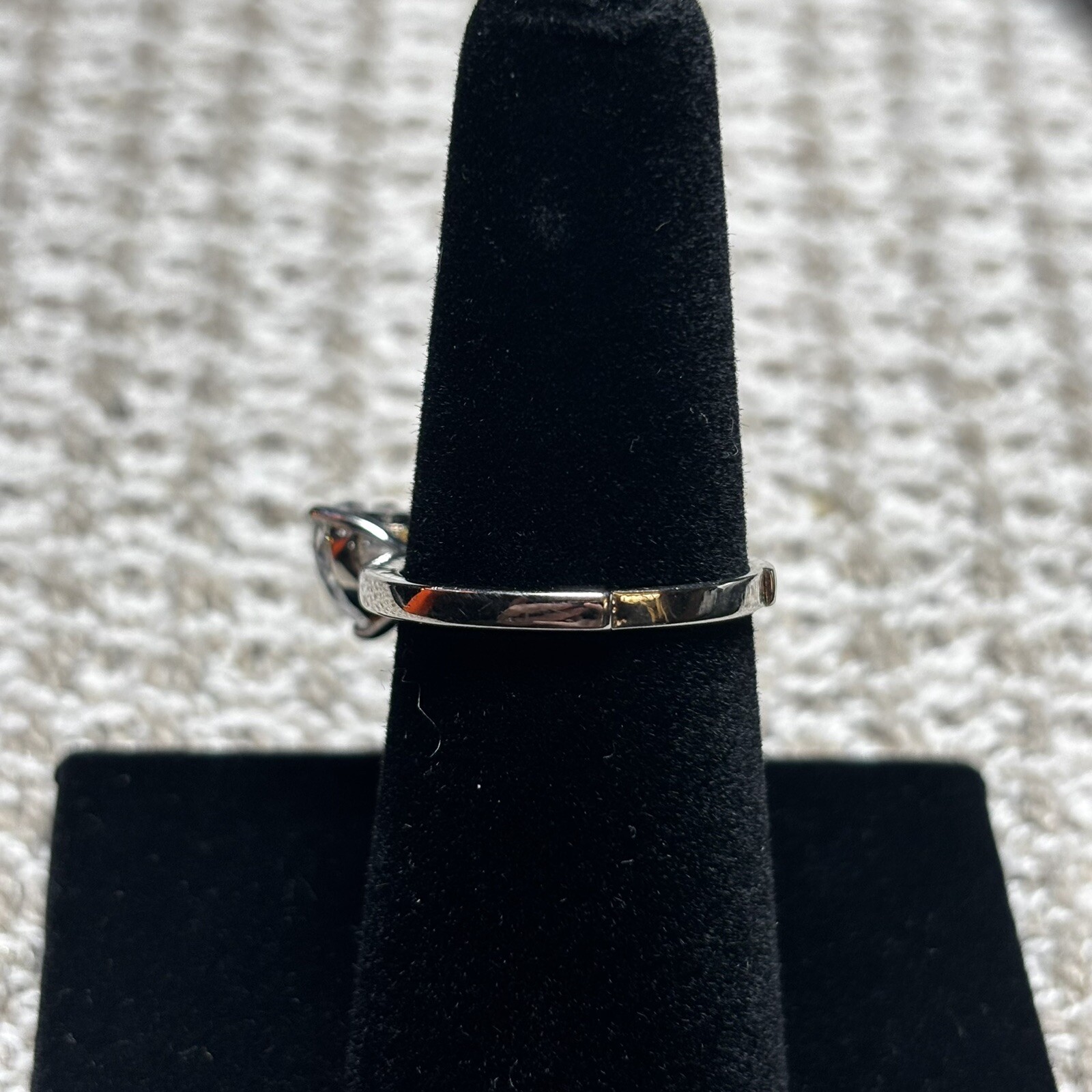 Size 7 Fashion Jewelry Heart Ring Made In China No Stamp Engagement Wedding
