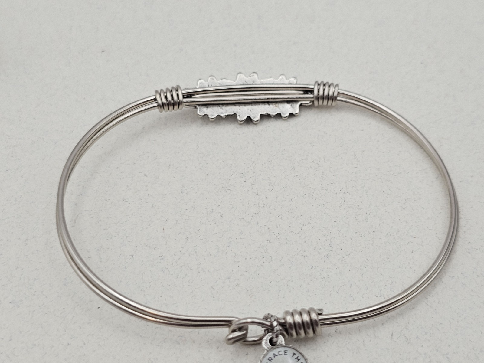 Luca & Danni Cuff Bracelet Silver Grow Free Wildflower 💐Regular Silver ✨️ New