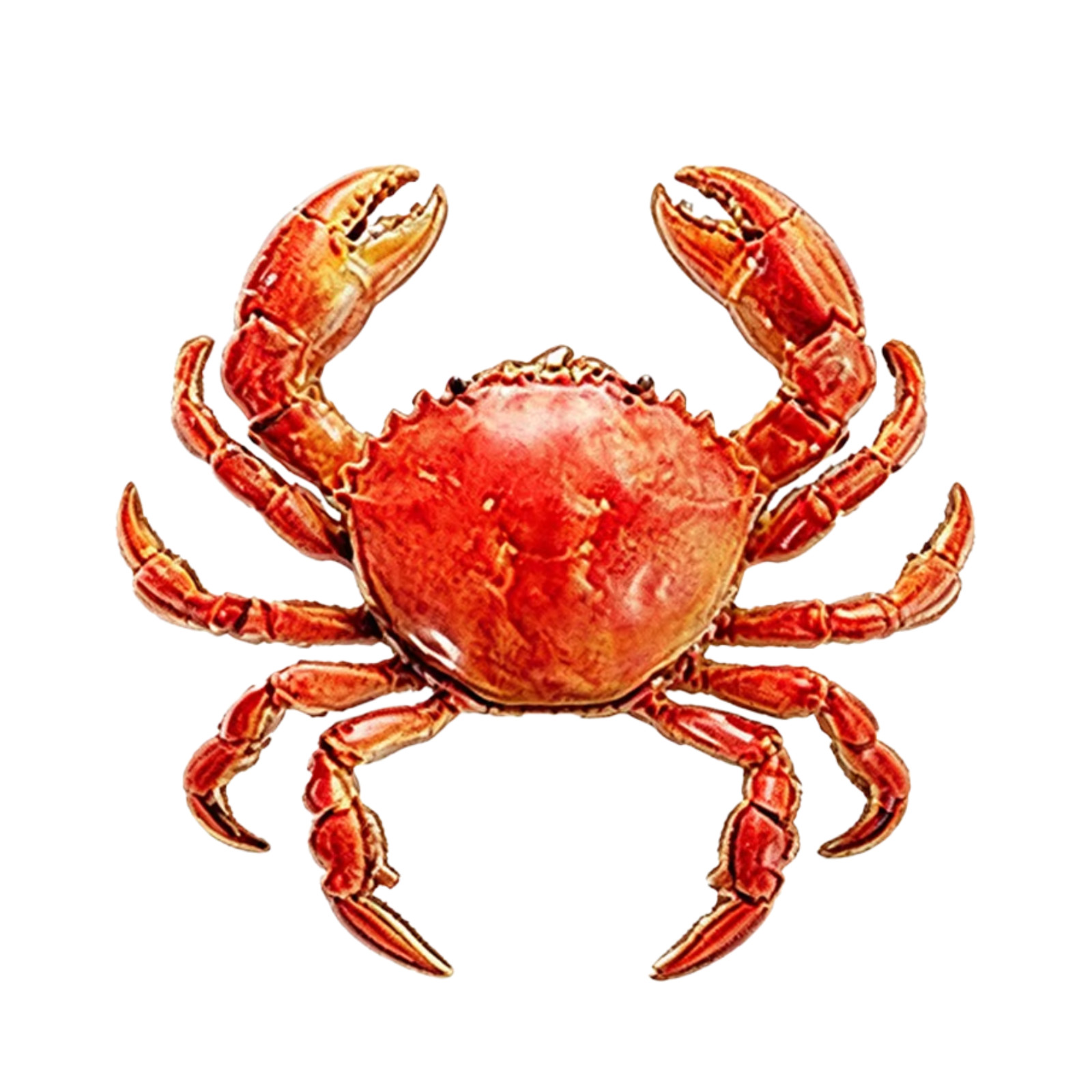 Patriotic USA 250 Crab Brooch 4th of July Red White Blue Lapel Pin USA Gift