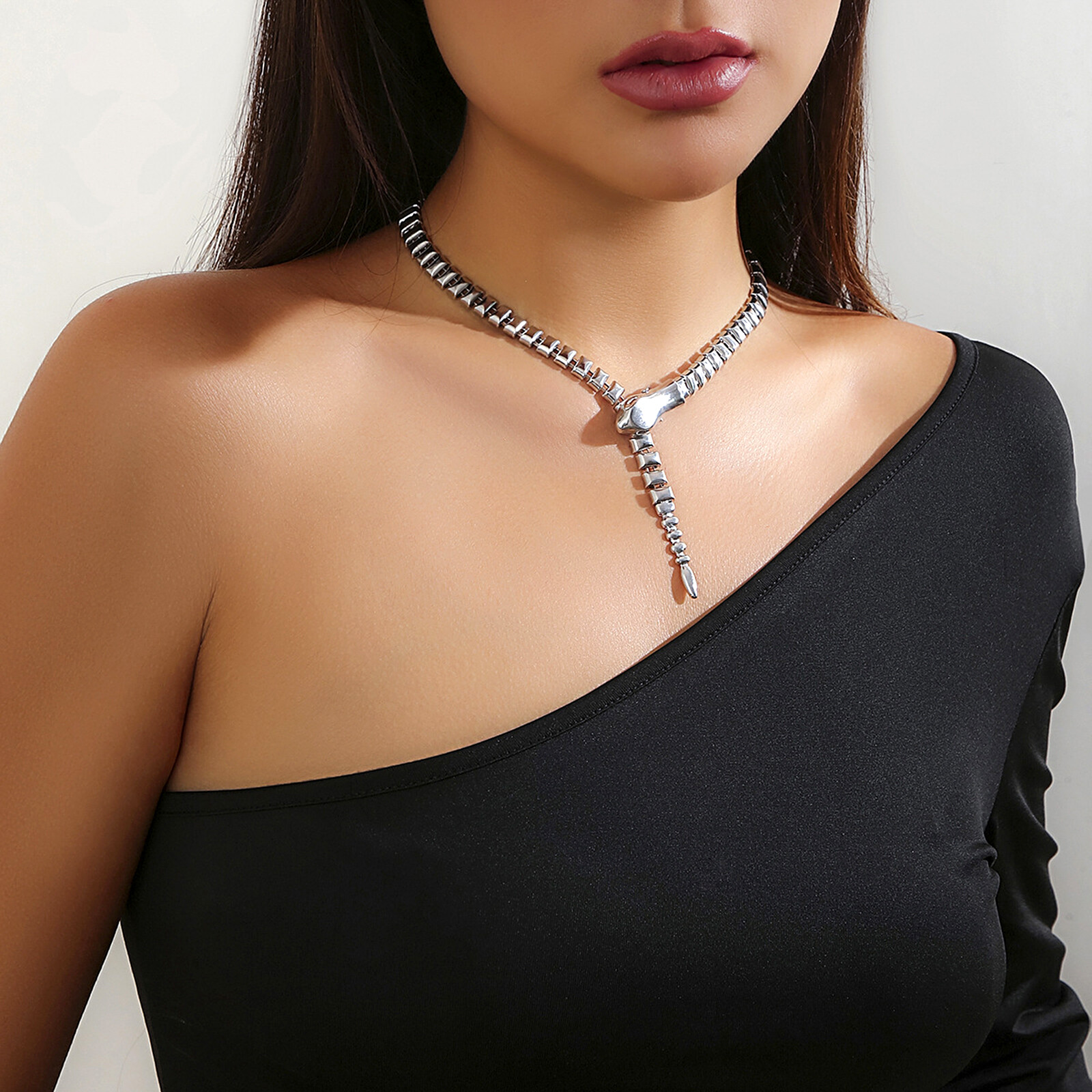 Snake Choker for Women Adjustable Gothic Punk Serpent Cosplay Party Accessories