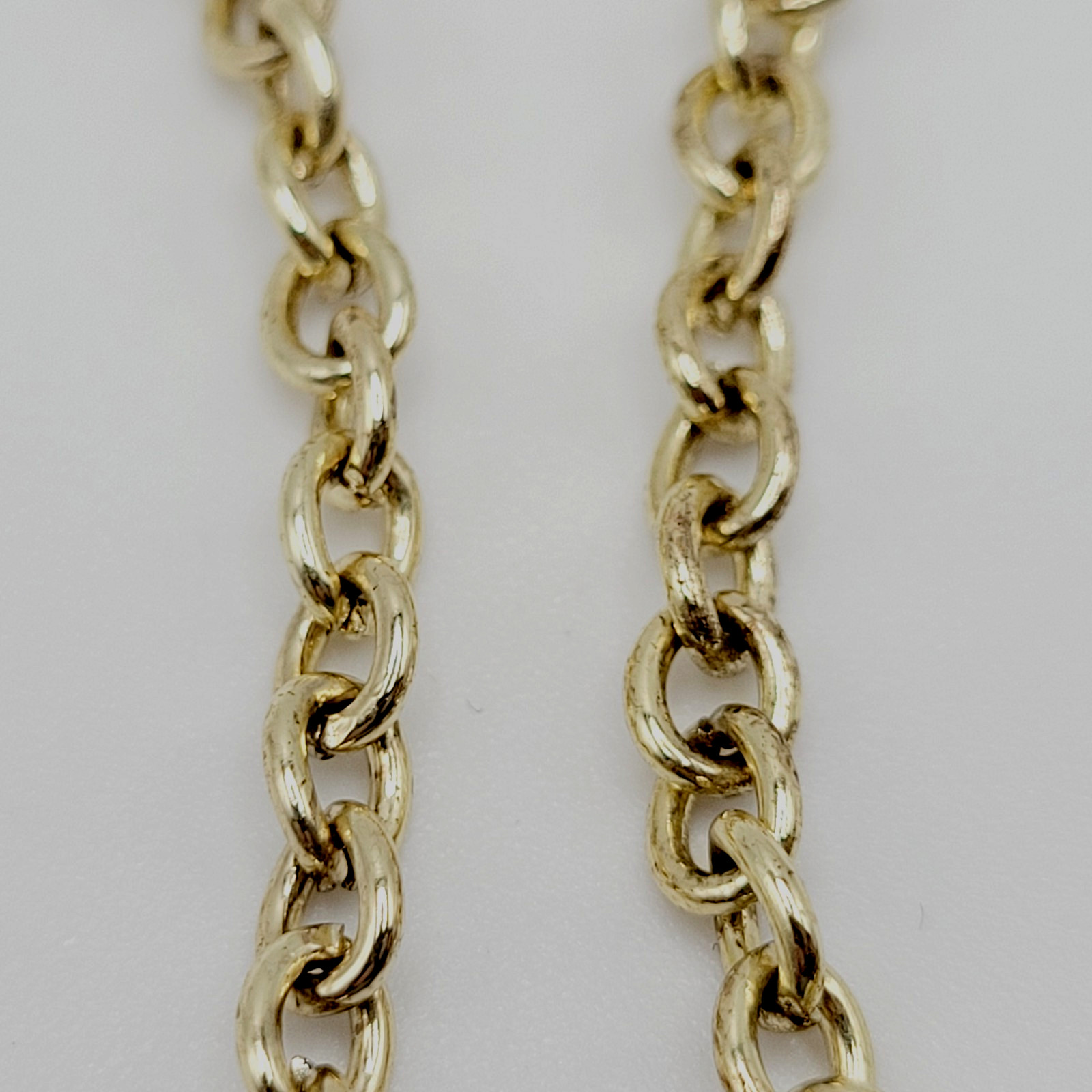 Christina Collection Green Faceted Glass Rhinestone Gold Tone Formal Necklace