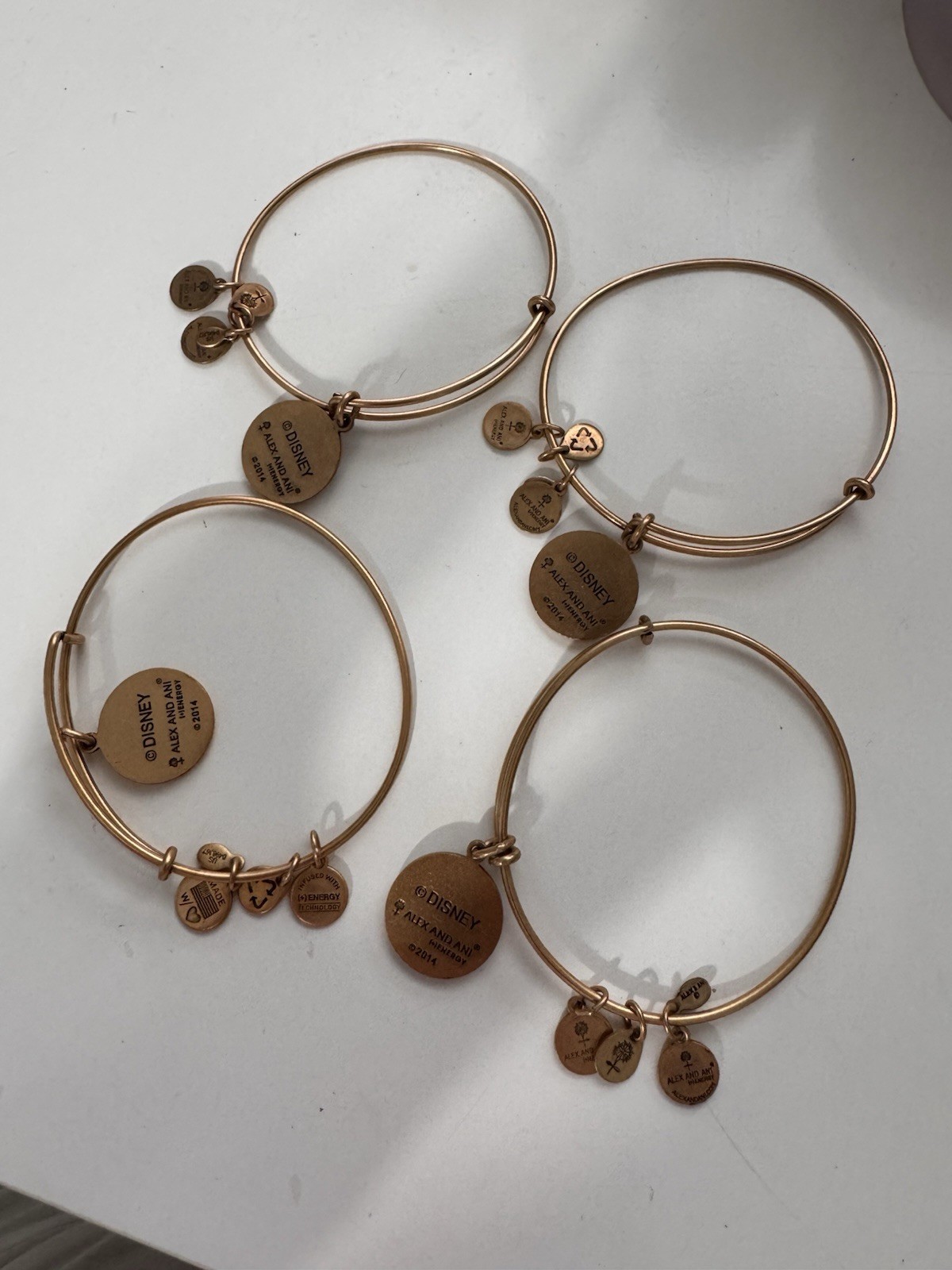 Lot Of Alex And Ani Disney Bracelets