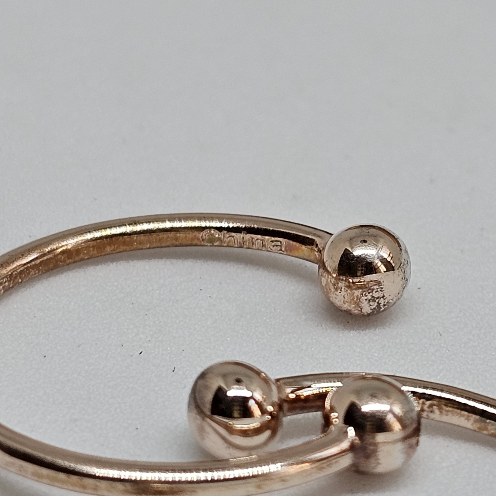 La Soula Jewelry Two Rings Rose Gold Plated Women’s One Size Stackable Open Ring