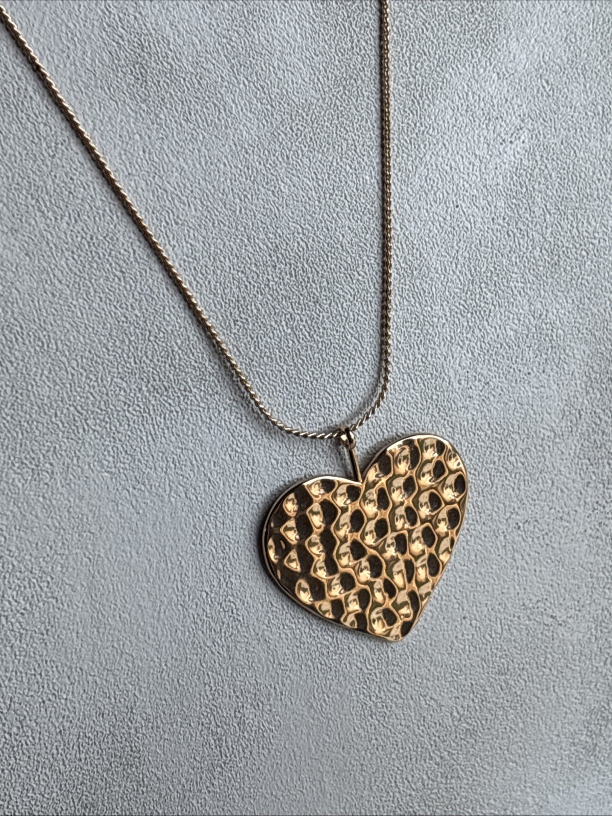 Park Lane Fairytale Double Tier Necklace 16” & 22” Gold Tone Heart & Francesca