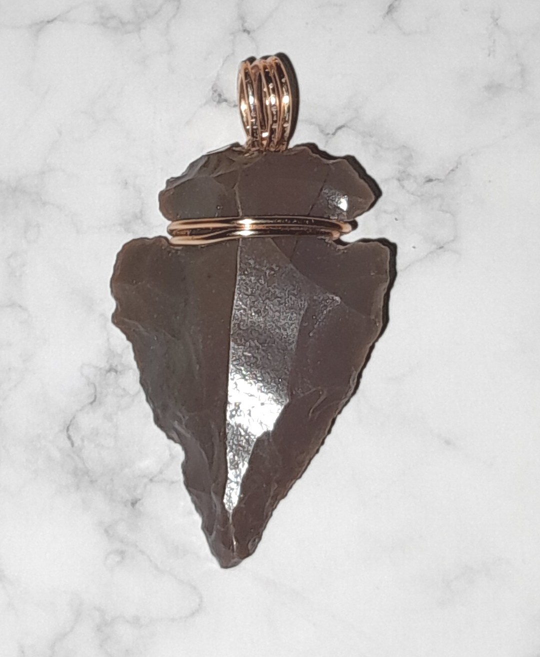 Natural jasper Arrowheads necklaces male female new pendants jewelry Gift unisex