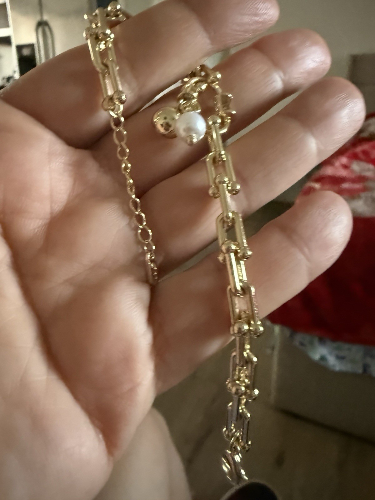Elegant XP top quality none tarnished none fade bracelet with 2 beads