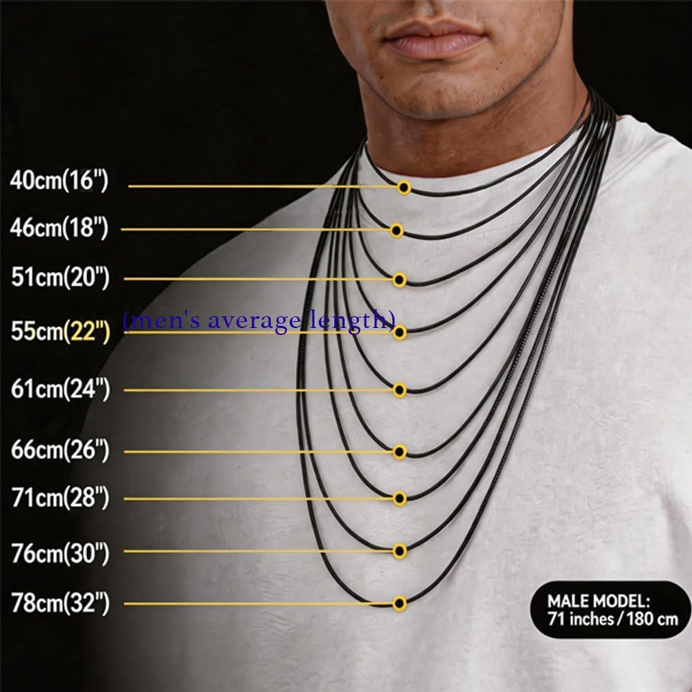 Durable 2/3/4/5MM Width Waterproof Comfortable Braided Leather Chain Cord with S