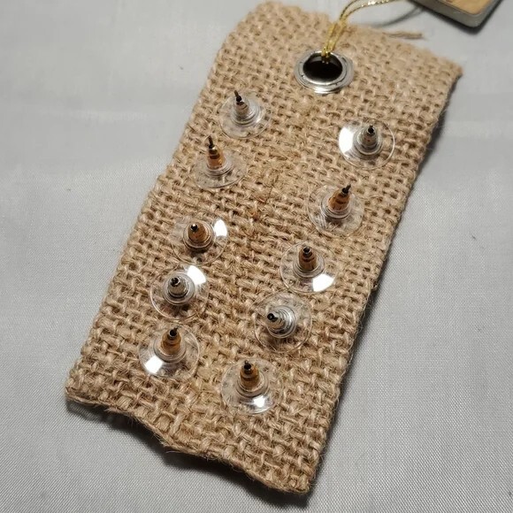 Gimmicks by Bke 5 pairs set of Pierced earrings NWT