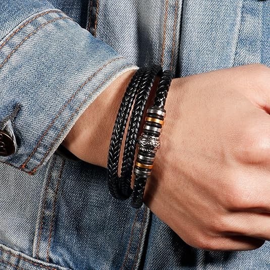 To My Son Gift for Son Bracelet Love from Mom, Dad Forever Birthday, Graduation