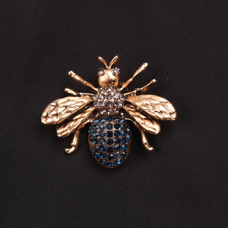 Women Men Unisex Bee Lover Brooch Fashion Bees Animals Pins Badge Jewelry