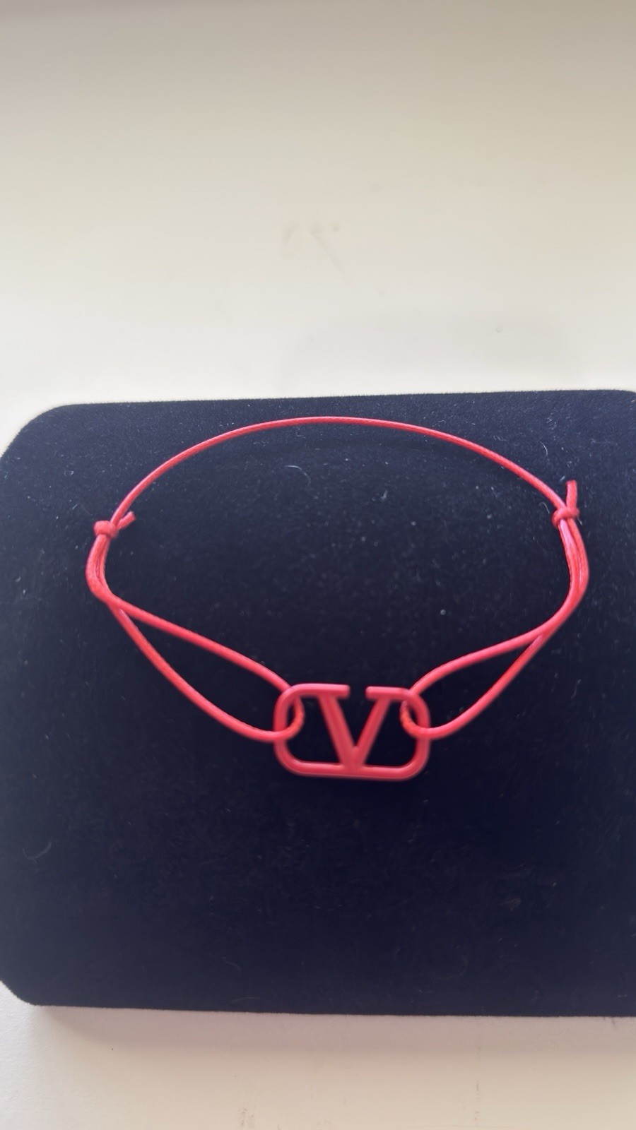 Valentino Adjustable Red Bracelet