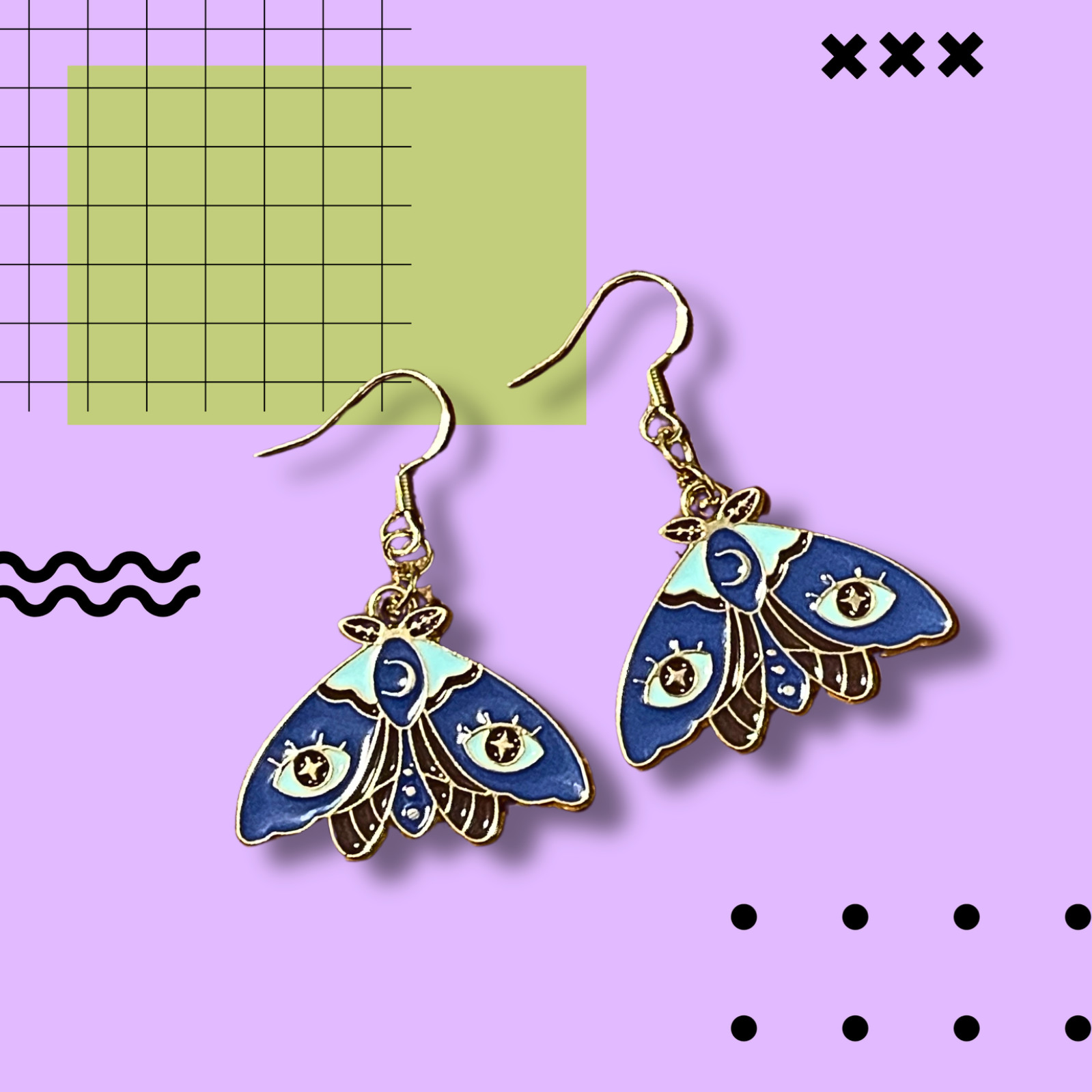 10 Pairs Assorted Dangle Earrings – Cute Fun Random Lot – Animal, Candy, Novelty