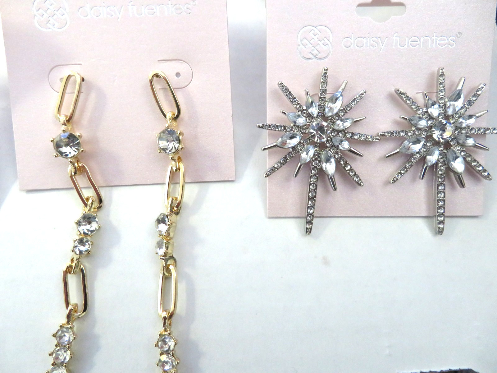 8 PAIR DAISY FUENTES EARRINGS