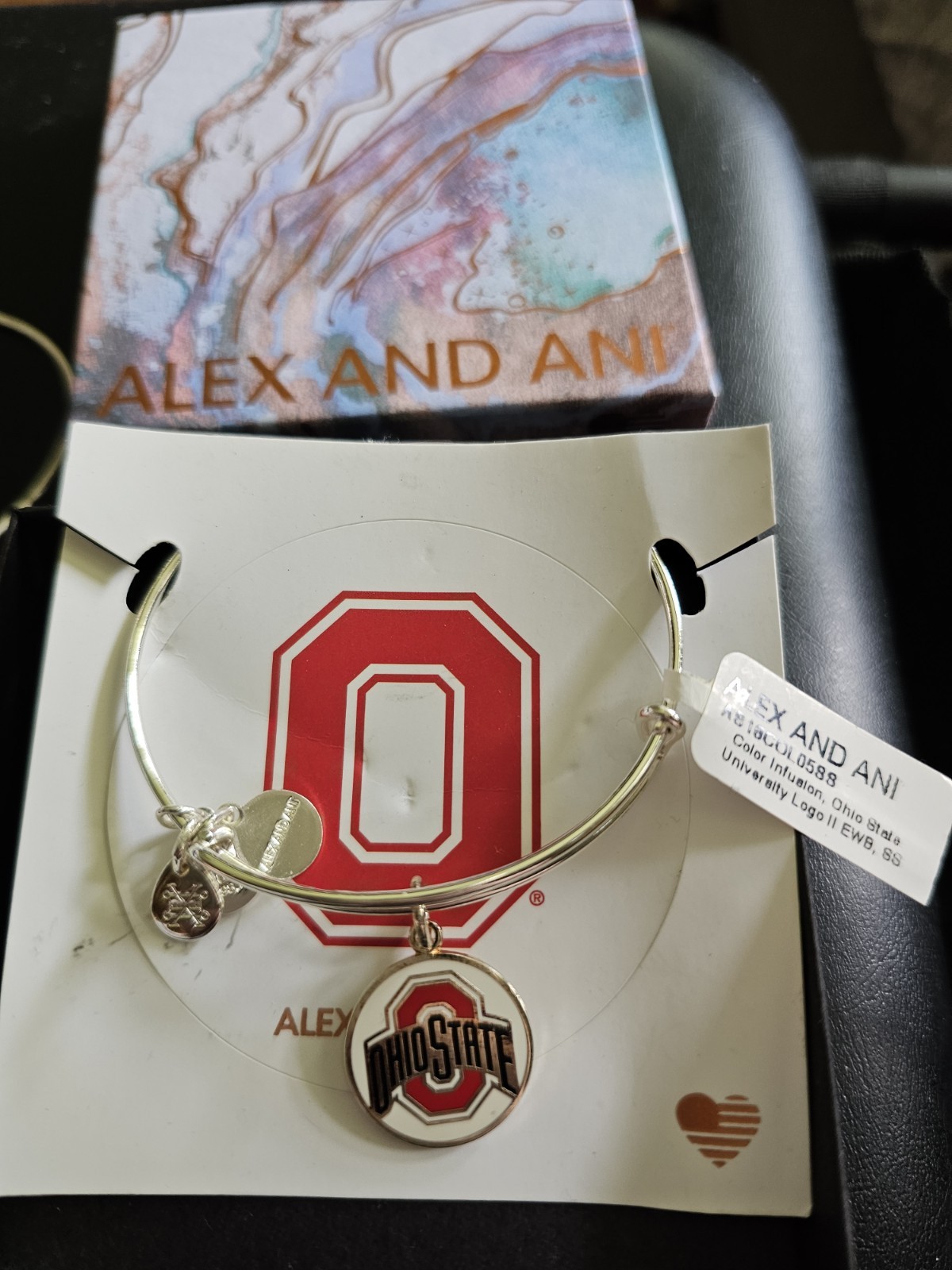 Lot Of 4 Alex And Ani Osu Ohio State University Bracelets See Description