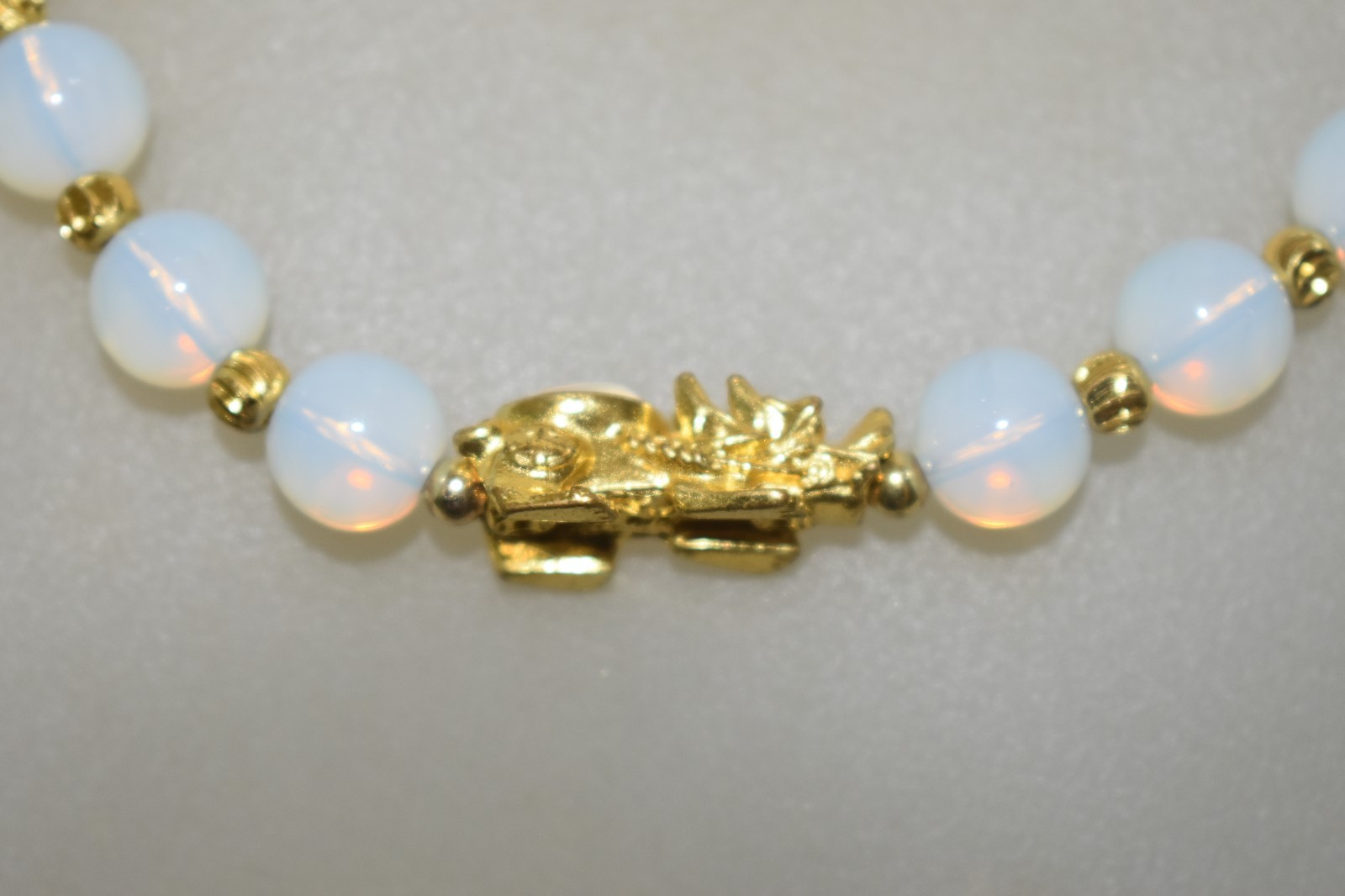 Opalite 9-10mm Beaded Necklace 18-20 Inches