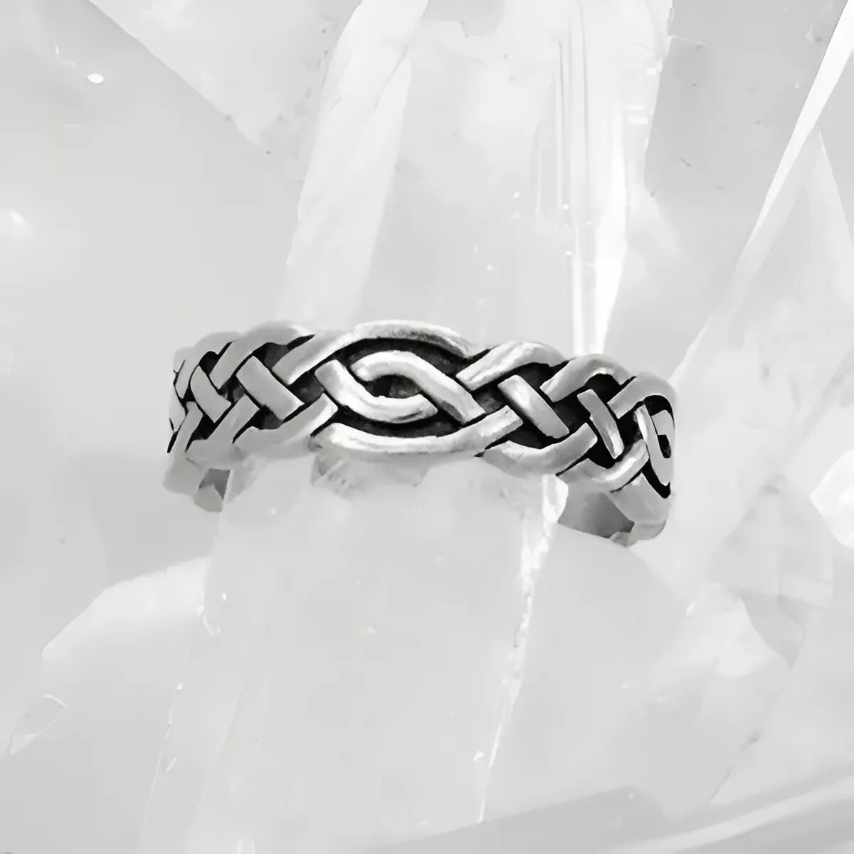 Celtic Knot 1 Toe Ring 3 SS Sterling Silver Body Jewelry Adjustable Size