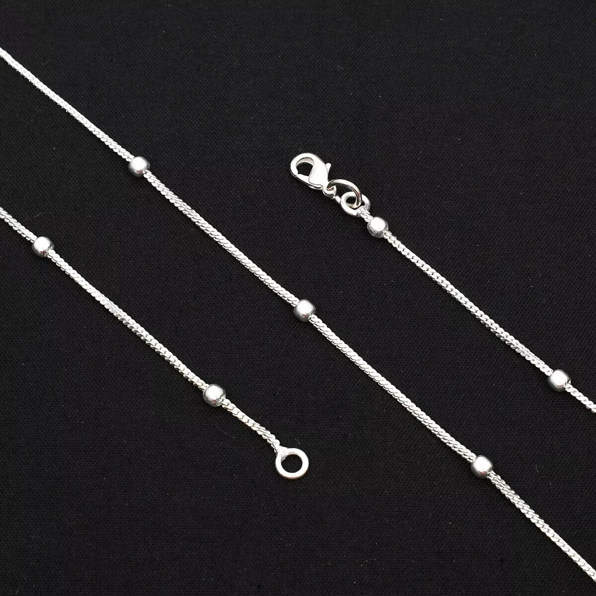 Silve Beaded choker Ethnic Handmade Necklace Chain Jewelry In All Size PN 02