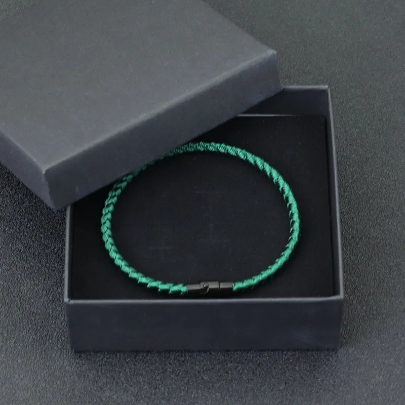 Simple Style Good Luck Red Thread Bracelet For Unisex Grade A 4mm Keel Rope