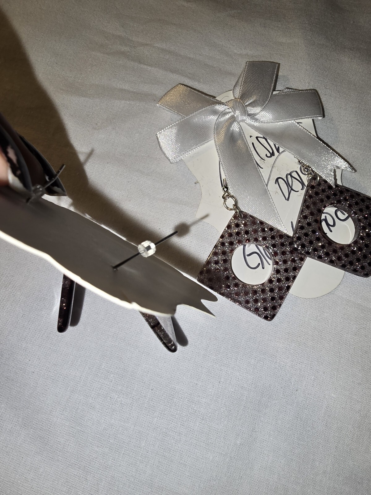 Earrings , 2 sets, handmade , 2 for the price of one