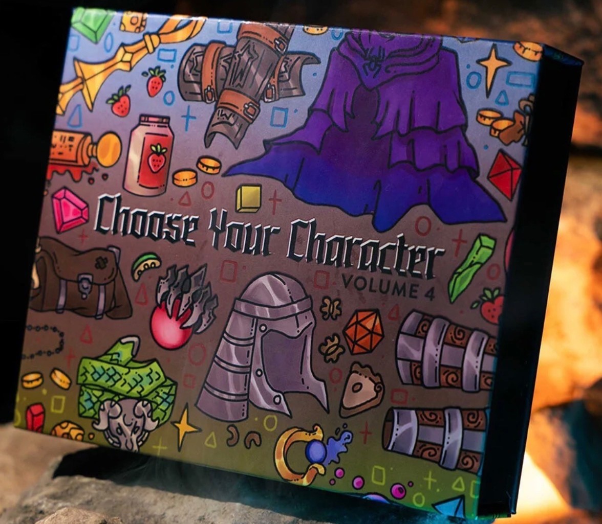 “ZOX CHOOSE YOUR CHARACTER VOLUME 4” MEDIUM NIP GLOW IN THE DARK DICE