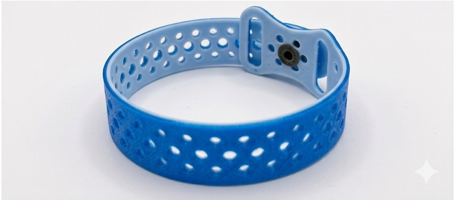 NFC-Enabled Non-Verbal Support Bracelet for Kids & Adults – Durable TPU 2-Pack