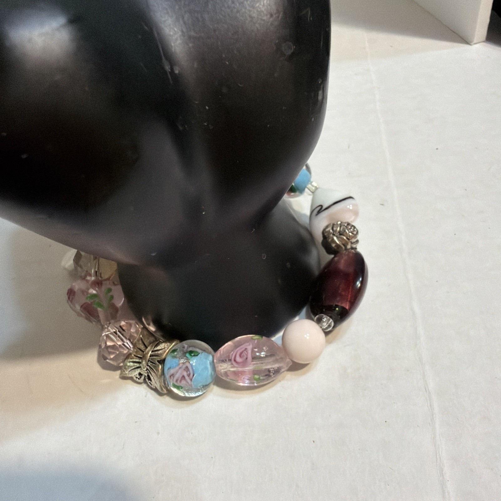 Avon Beaded Chic Bracelet In Box Free Ship 2D