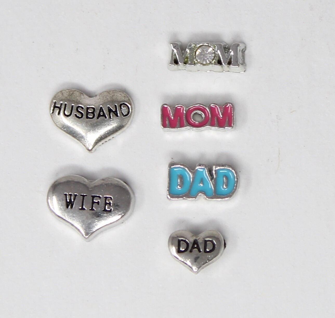 Set 5 US Air Force Charms: Living Memory Locket Floating Charms