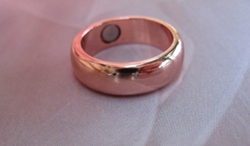 Copper Magnetic Band Ring – 3 Magnets – CMR01 -6.25mm – 1/4″ wide. Sizes 5 to 17