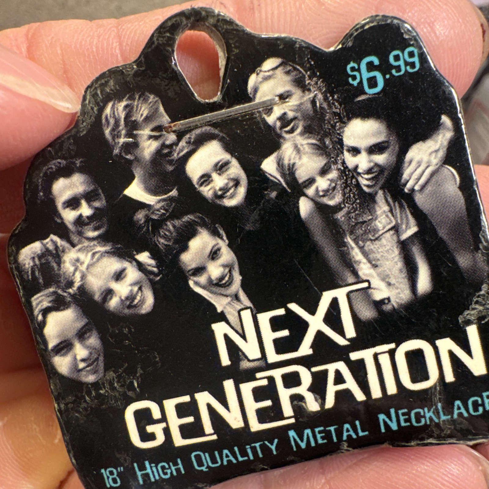 Vintage 2005 Novelty Inc Next Generation 18″ Heavy Chunky Ball Chain Necklace