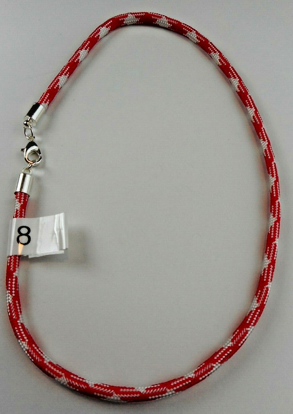 Braided Choker Necklace Bracelet Anklet Silver Lobster Clasp Paracord 4mm USA