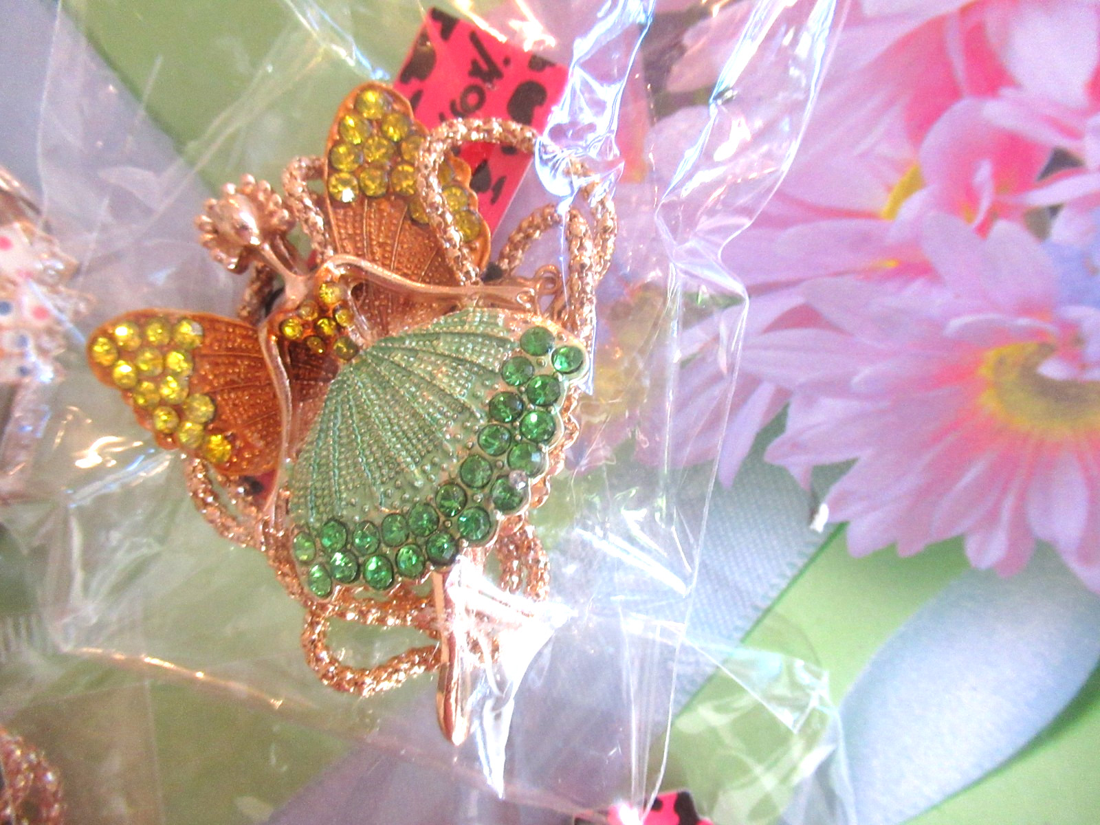 BETSEY JOHNSON Novelty Pendant Necklaces Fairies Angels Fairytale & Fantasy 6pcs