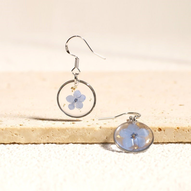 Earrings for Women, Handmade Resin Earrings, Dangle Drop Earrings, Birthday Gift