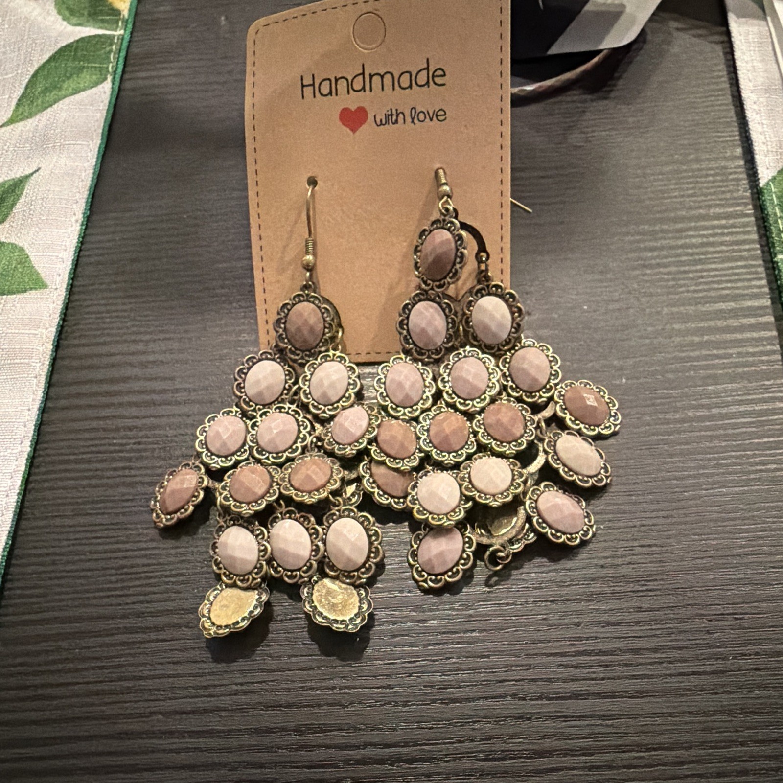 Handmade Multicolor Metal Earrings Mixed Lot Stud Hoop Dangle French Wire