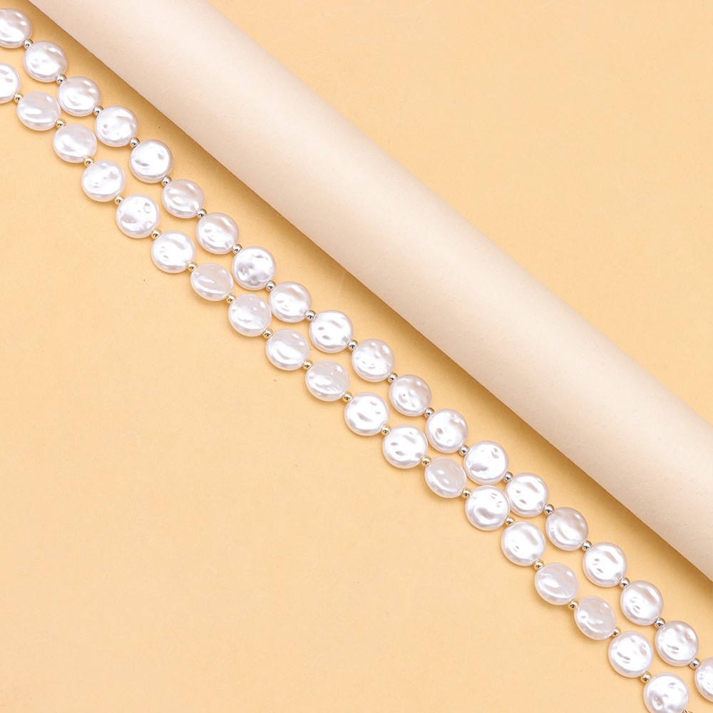 Pearl necklace jewelry – Baroque pearl necklace for women