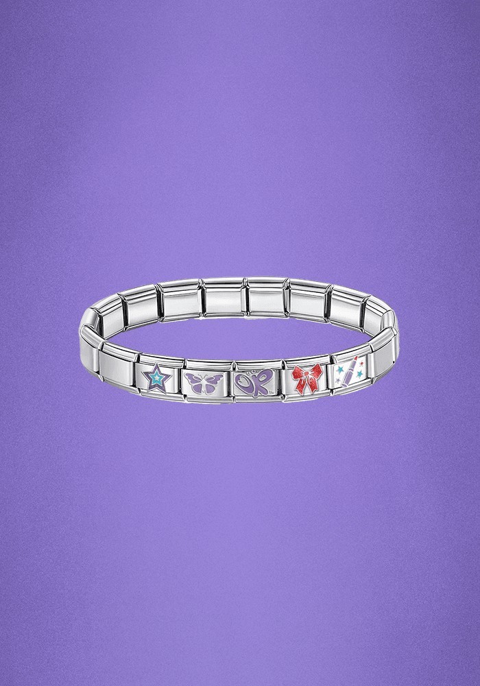 SOLD OUT! Olivia Rodrigo Italian Charm Bracelet OBSESSED & GUTS CHARM TOUR Merch