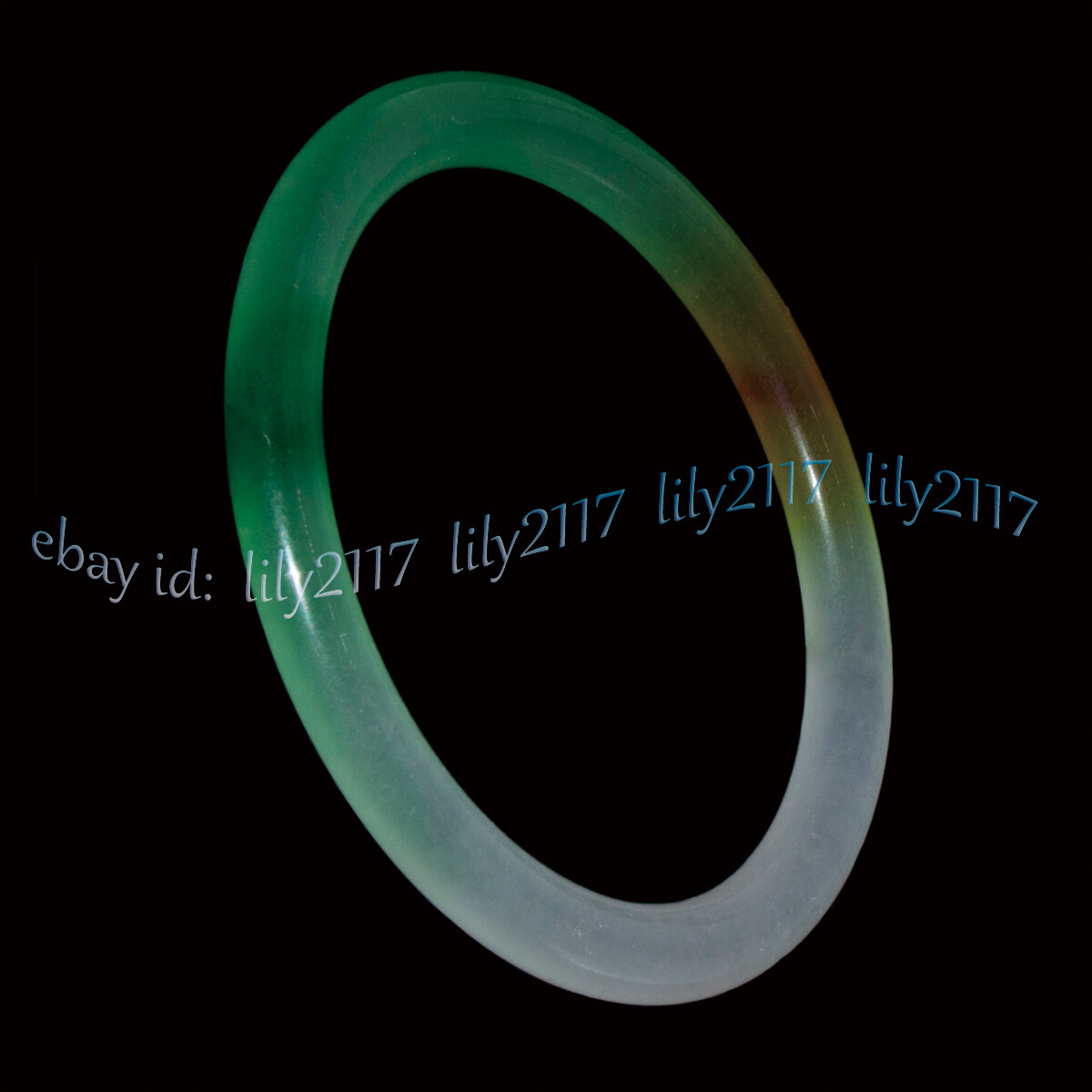 Natural Multicolor Green Jade Jadeite Bangle Bracelet 56-62mm Beautiful Jewelry