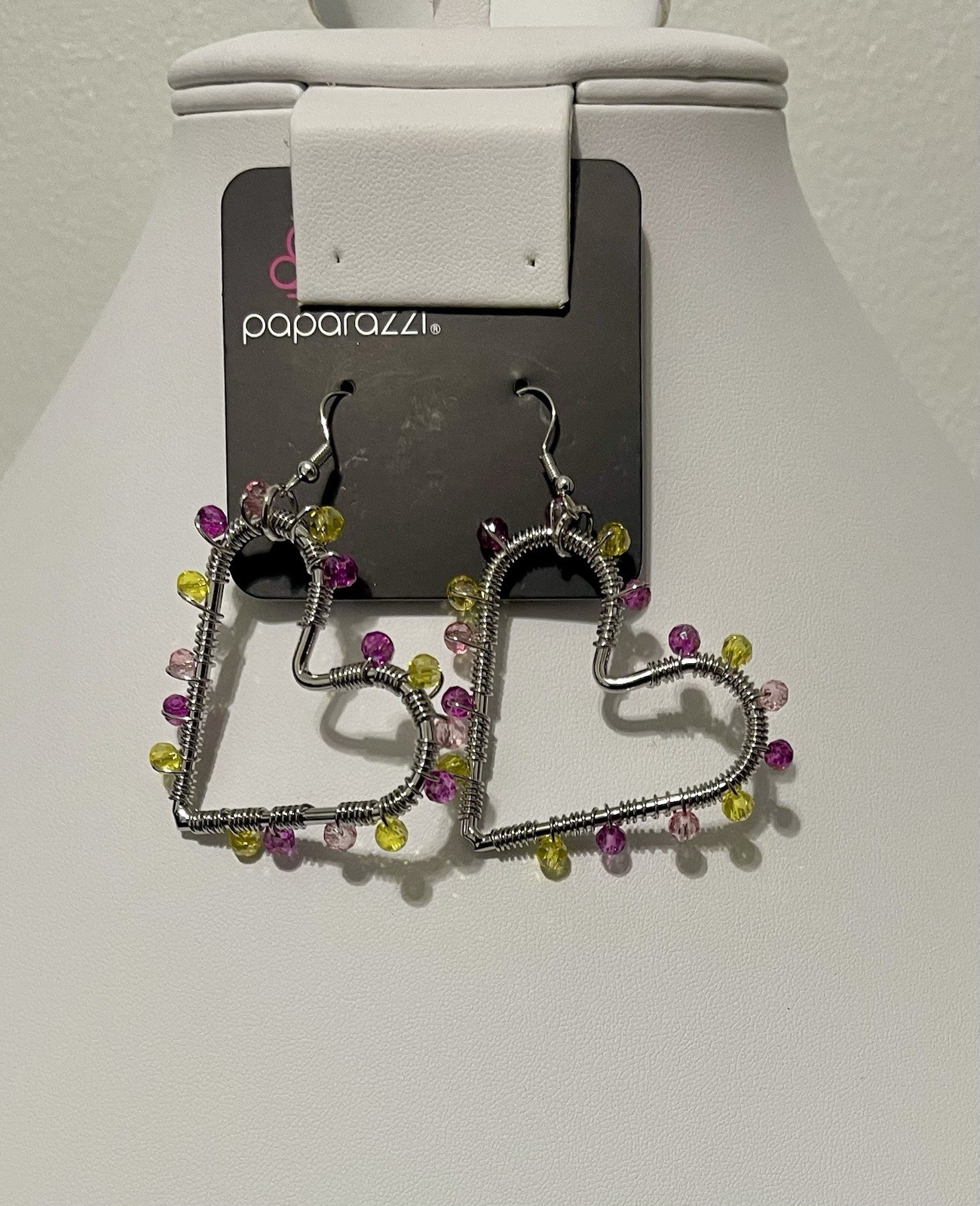 Paparazzi Heart Of Your World-Multi Earrings