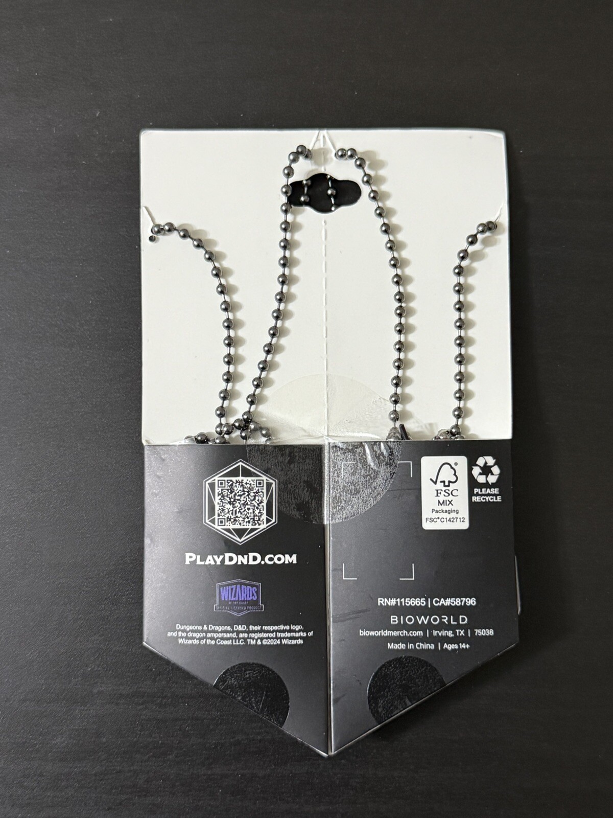 Dungeons & Dragons Dice Best Friend Necklace Set