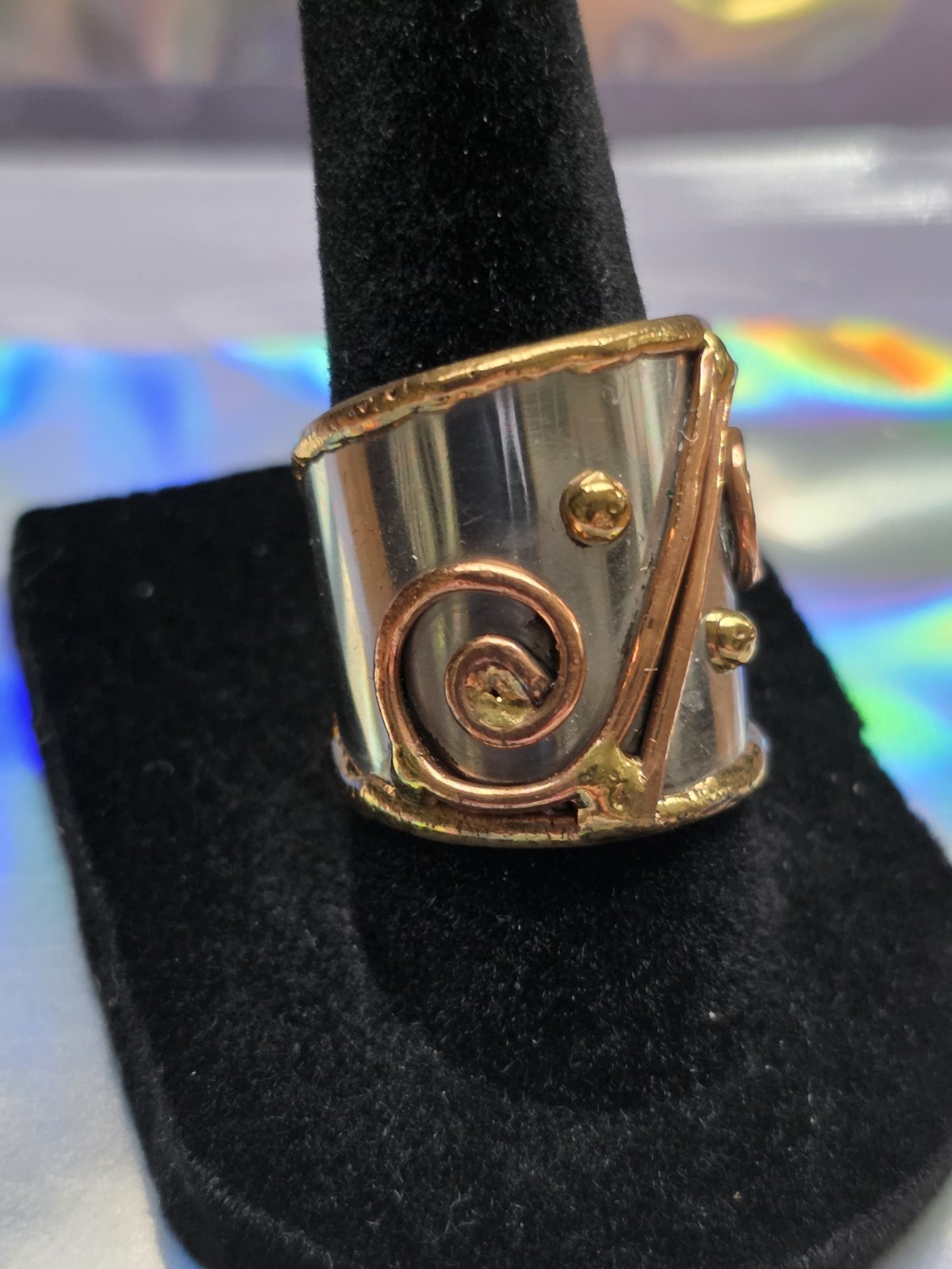 Ring Brass & Copper Cuff Item# 0065