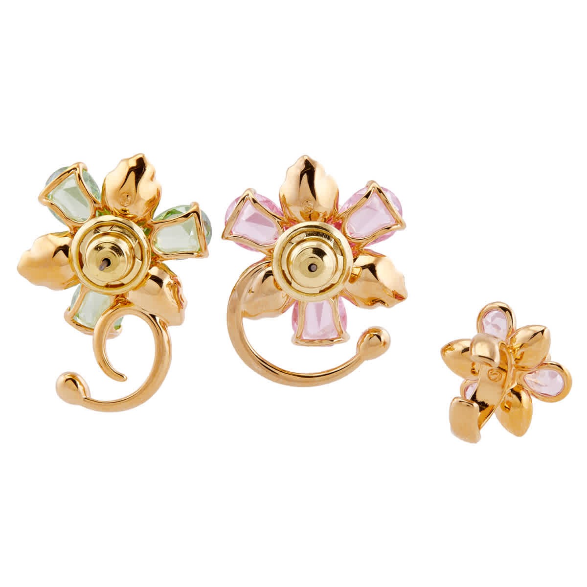 Swarovski Idyllia Mixed Cuts Crystal Ear Cuff Set (3)