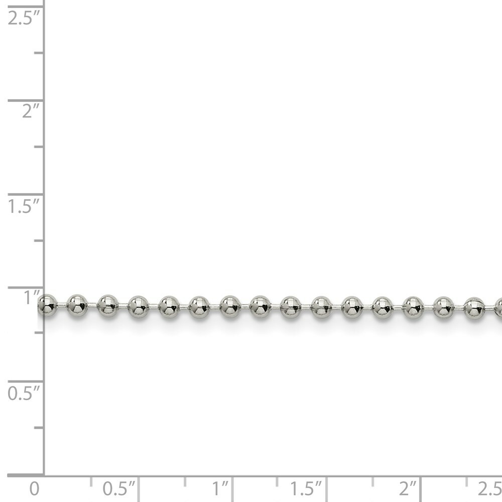 Stainless Steel 3.0mm 18in Ball Chain