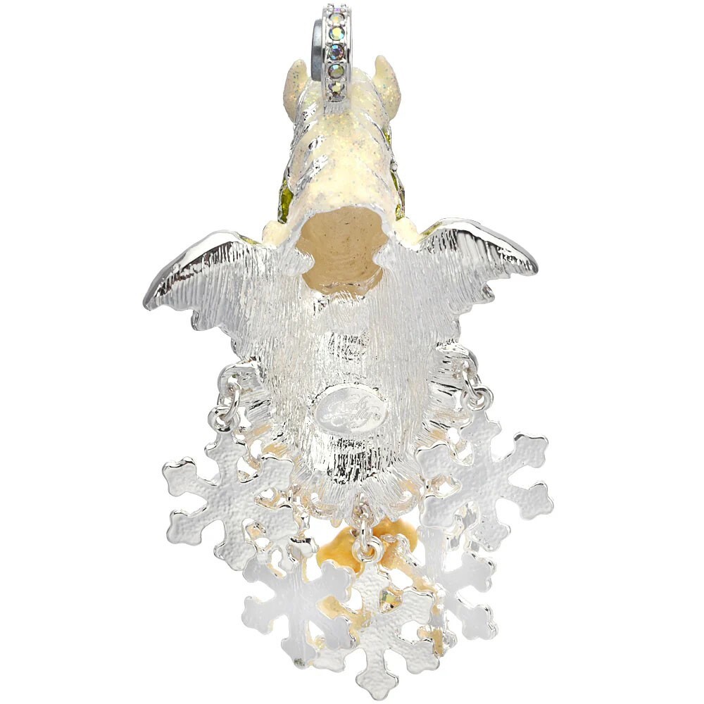 Kirks Folly Christmas Cloudwalker In The Snowflakes Magnetic Enhancer silvertone