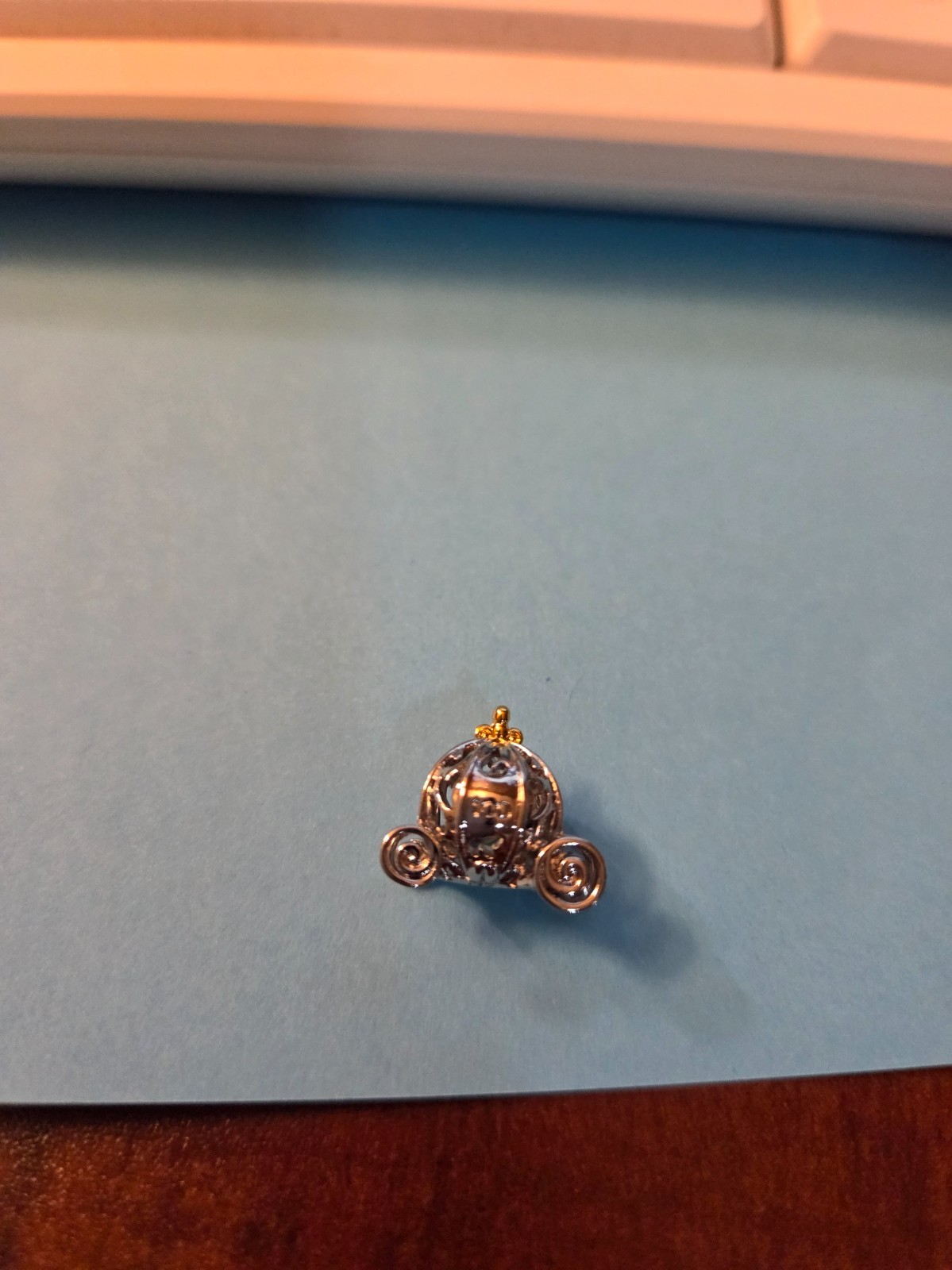 Cinderella Inspired Pumpkin Carraige Charm
