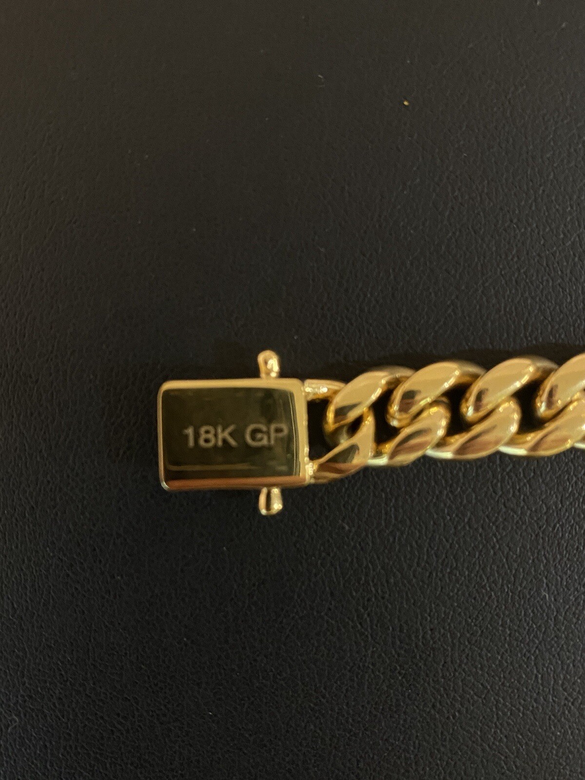 Miami Cuban Link Bracelet 18k Gold Vermeil Stainless Mens Hip Hop Bracelet 12mm