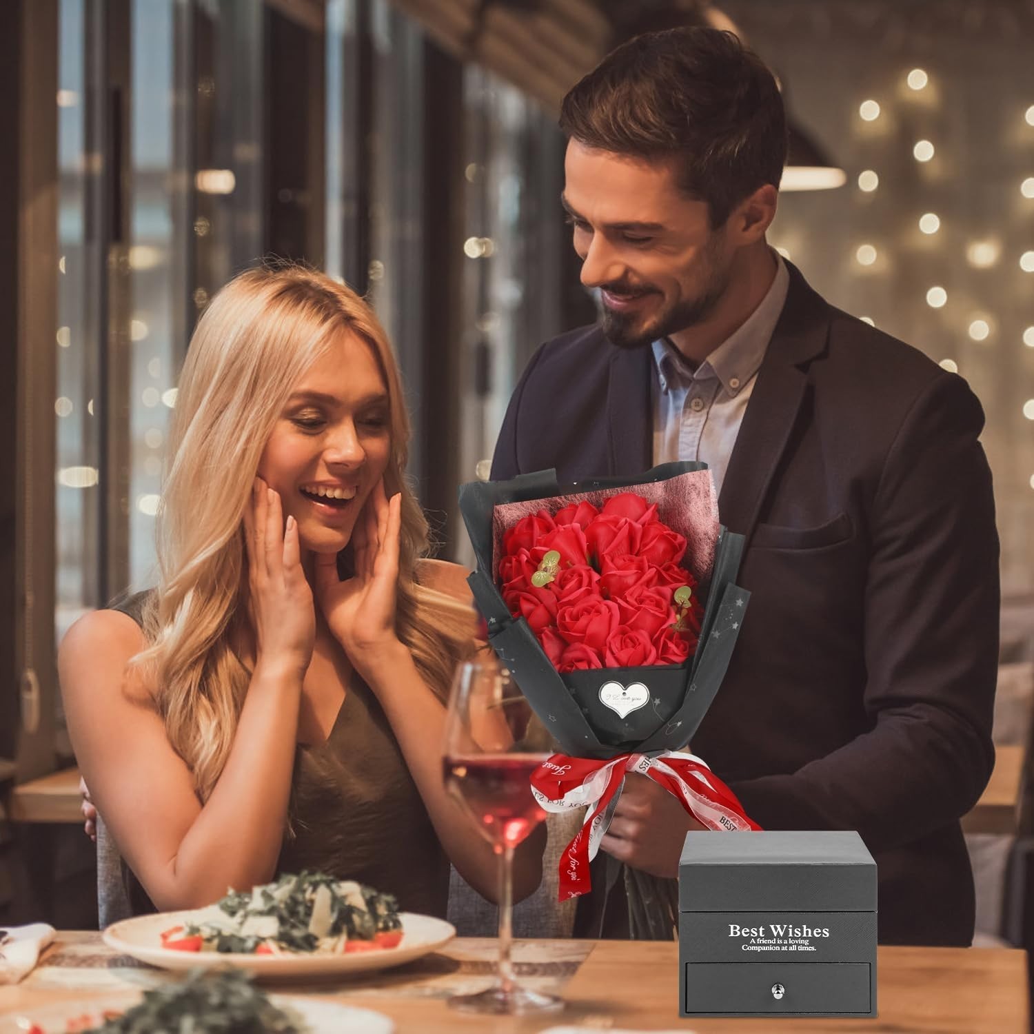 Romantic Love Anniversary Birthday Wedding Valentines Gifts for Wife Girlfriend