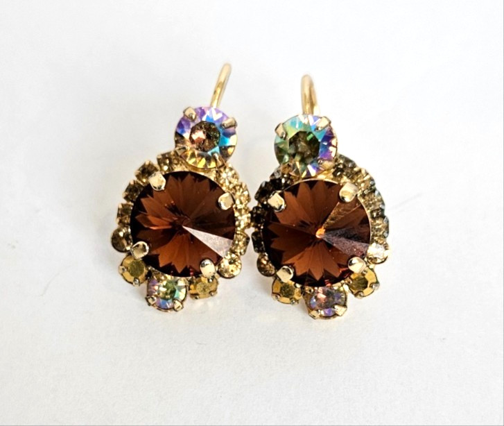 sorrelli brown multicolor earring
