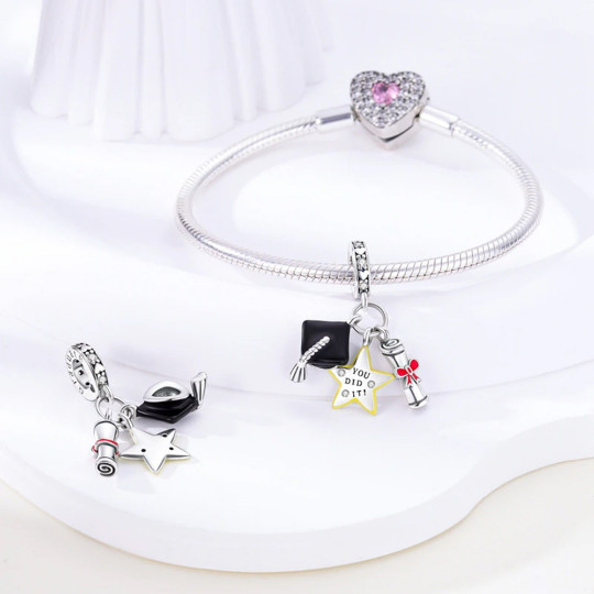 Graduation Charm, Gift For Graduation, You Did It Charm, Gift For Women