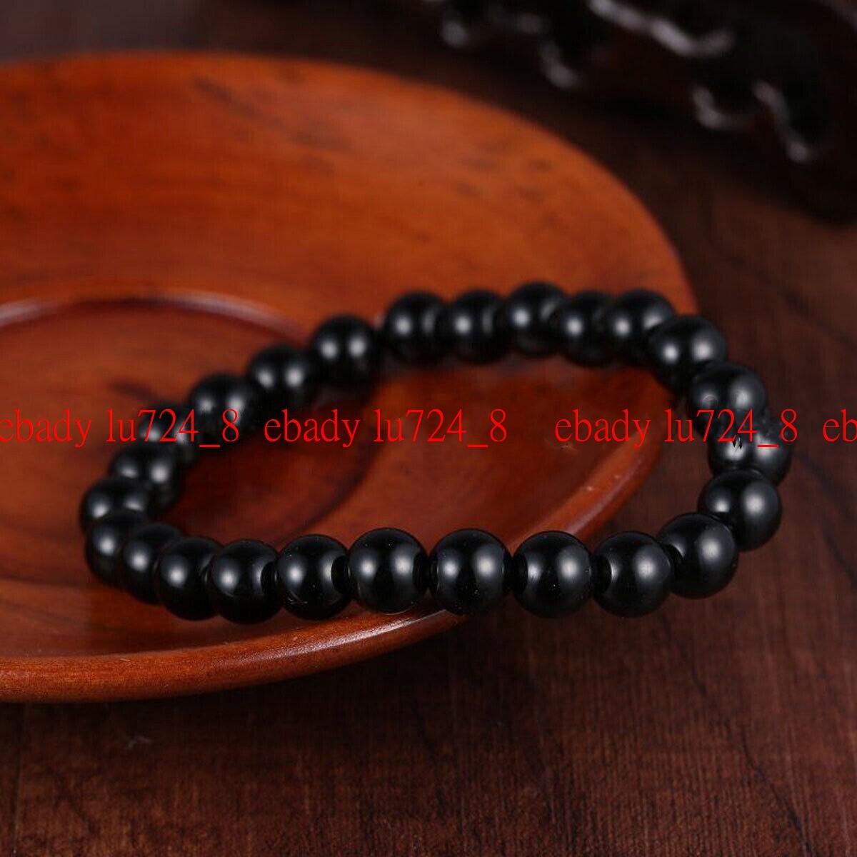 Natural 6/8/10/12mm Tiger’s Eye Turquoise Agate Gems Round Beads Bracelets 7.5”