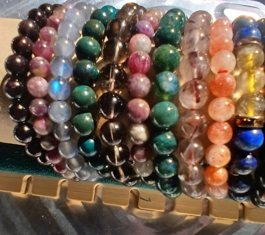 High Quality Assorted Gemstone Bracelets – Perfect for Resellers, Gifts, Spiritu